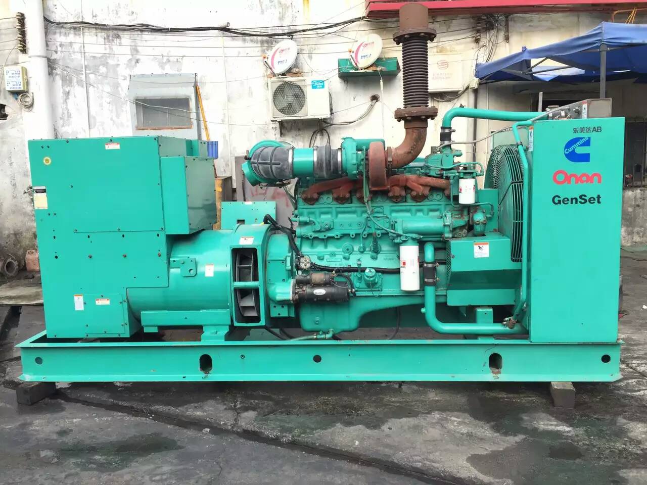 谷城租赁发电机-柴油发电机不正常冒烟的原因